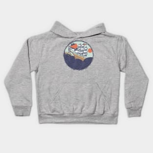 A Life On The Ocean Waves. Kids Hoodie